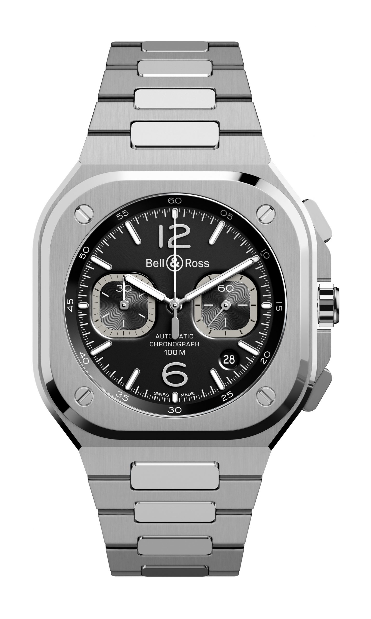 Bell & Ross BR 05 Chrono Black Steel