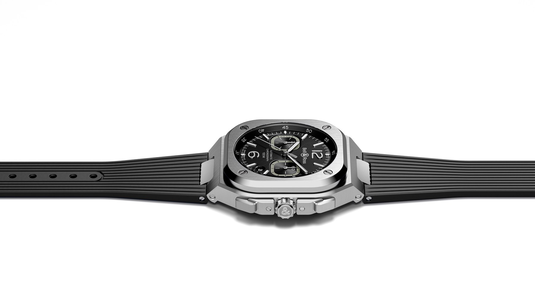 Bell &amp; Ross BR 05 Chrono Black Steel