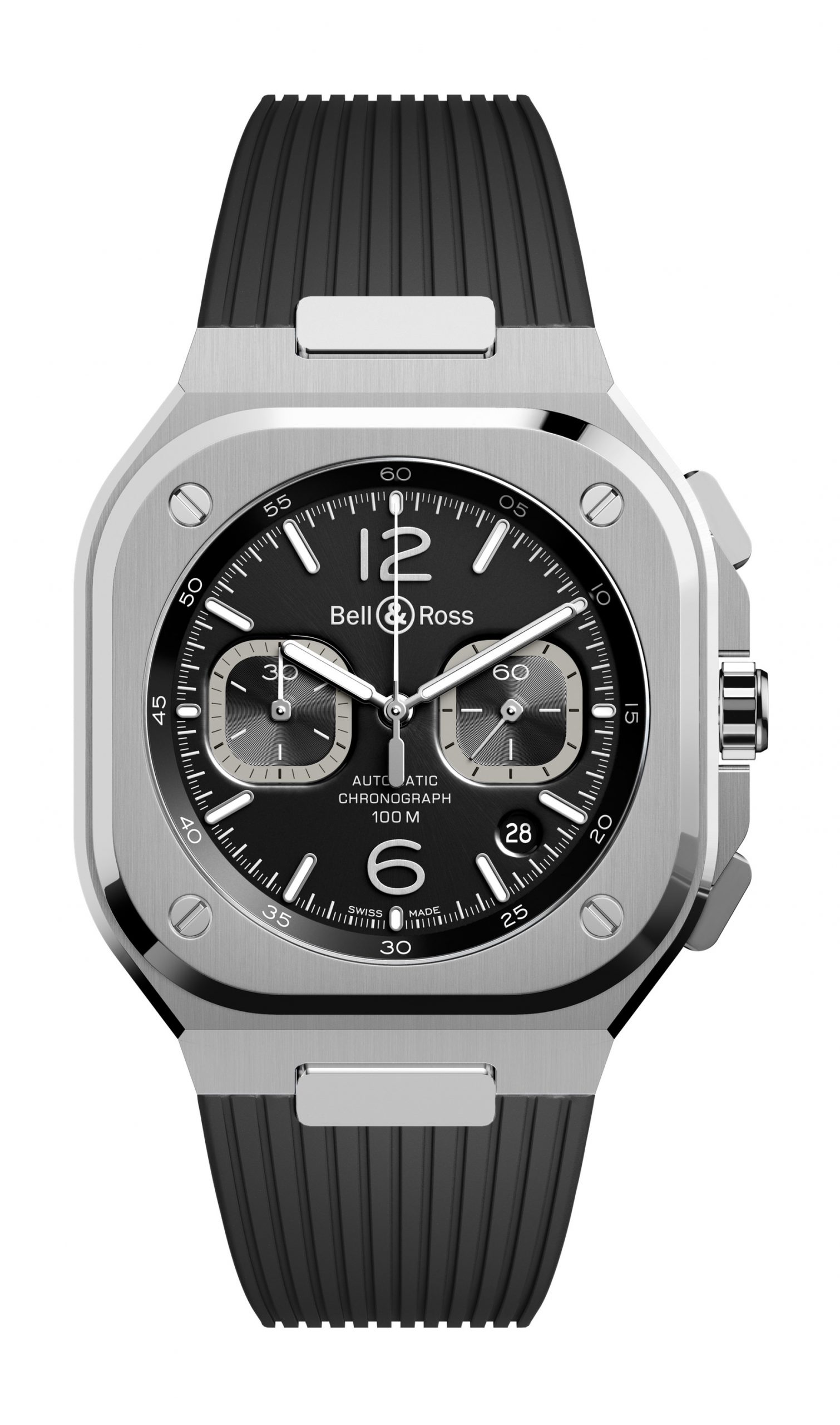 Bell & Ross BR 05 Chrono Black Steel
