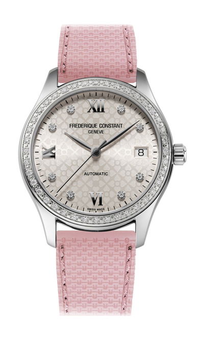 Frederique Constant Ladies Automatic Pink Ribbon