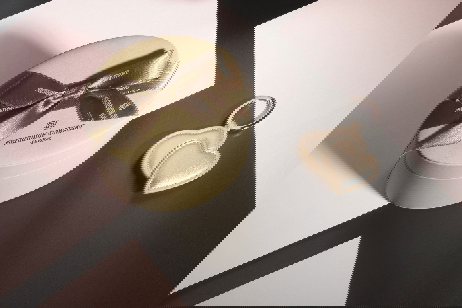 Frédérique Constant Classics Carrée Ladies Pink Ribbon