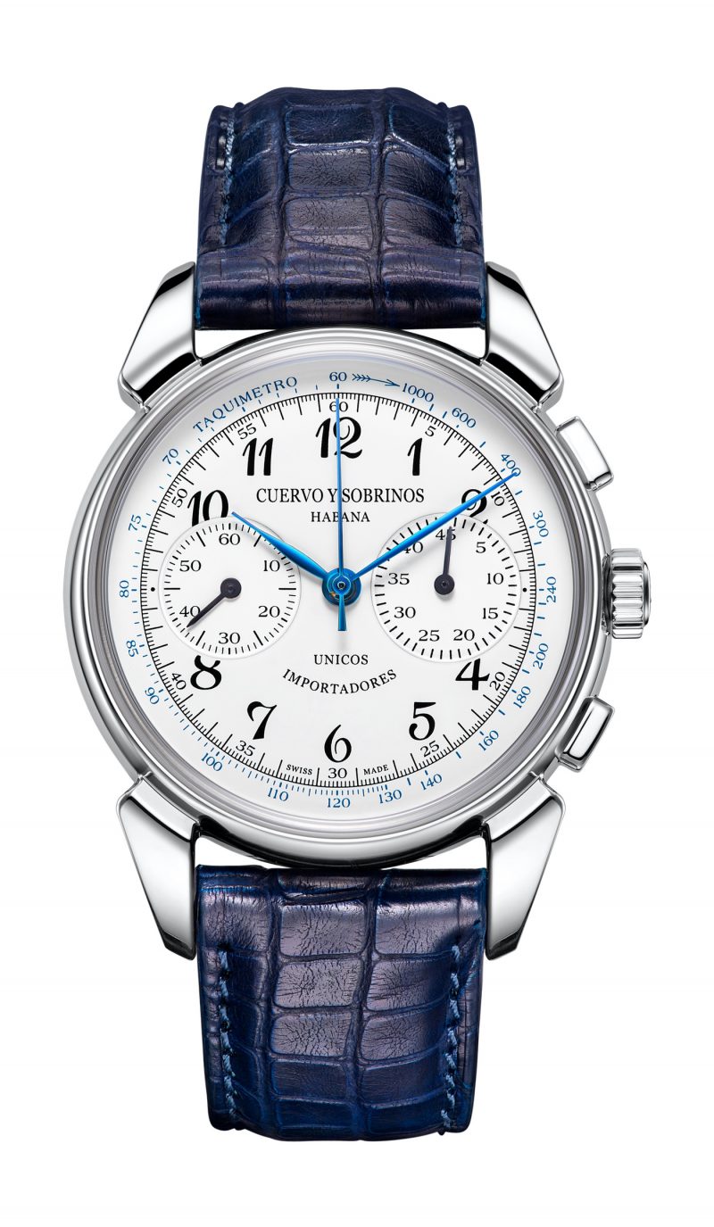 cuervo y sobrinos historiador landeron chronograph