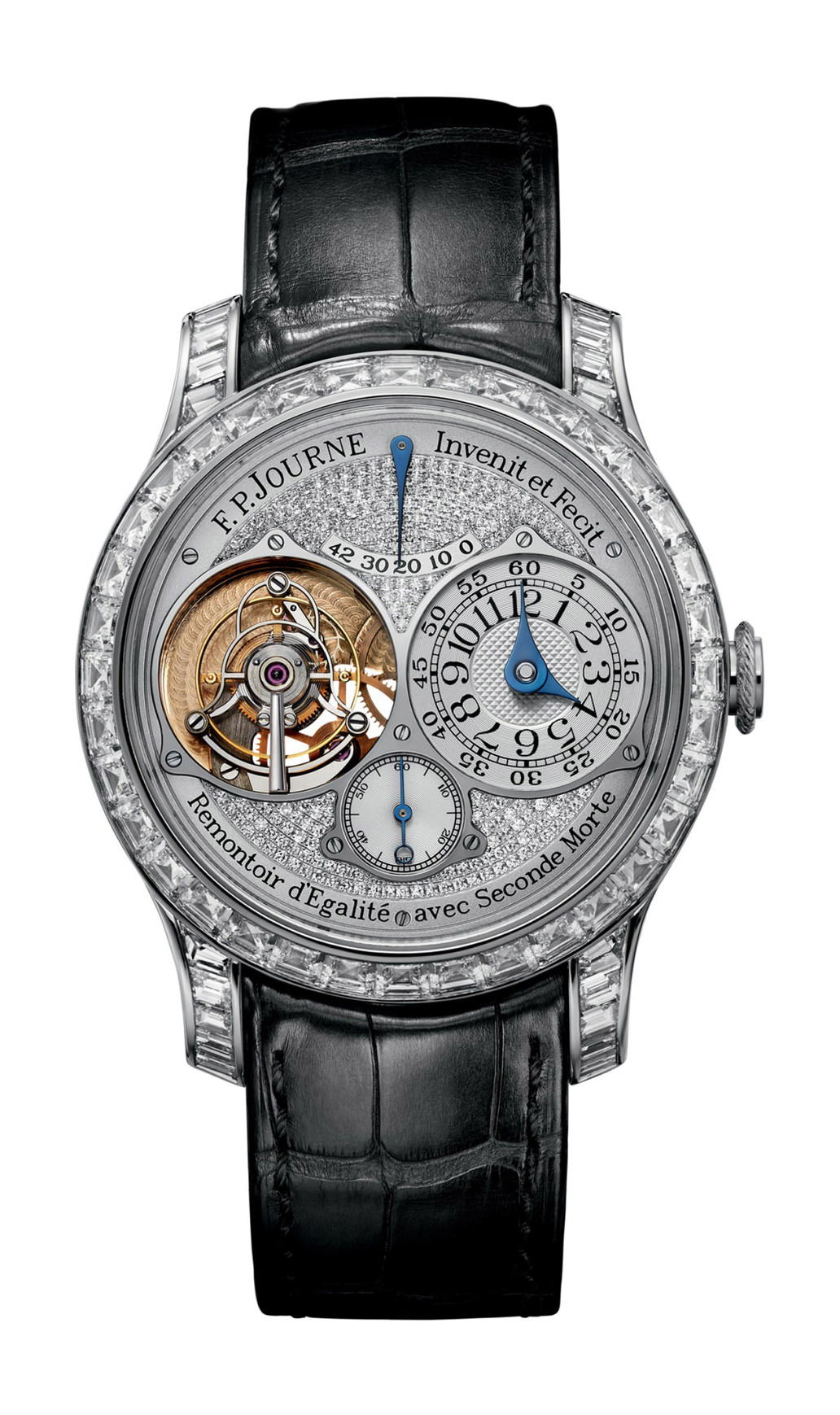 F.P.Journe Tourbillon Souverain Set with Diamonds