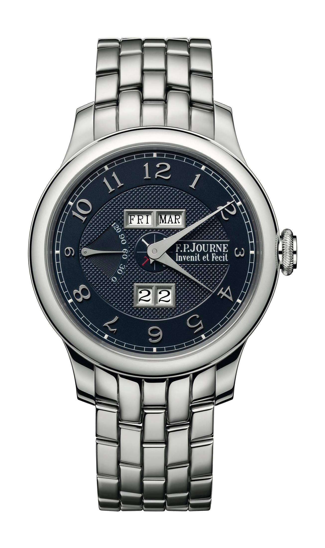 F.P.Journe Quantième Perpétuel Blue Silver Dial