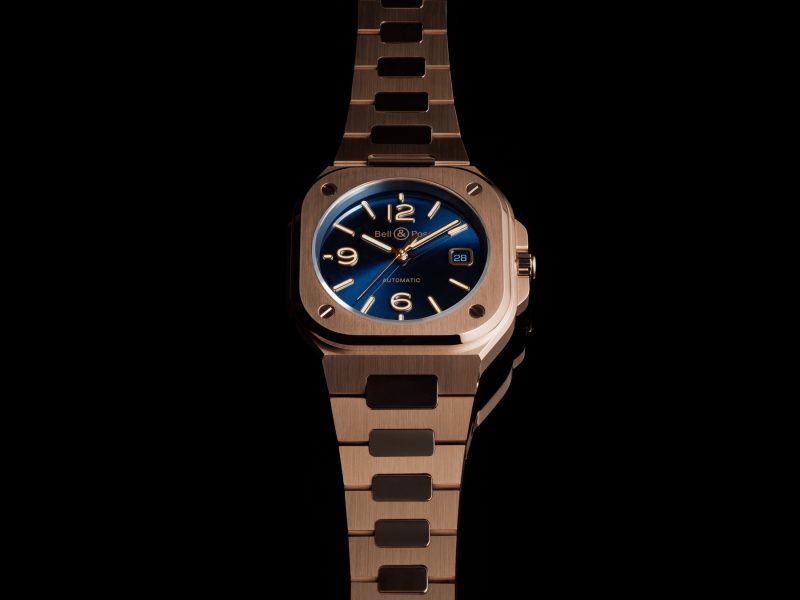 Bell &amp; Ross BR 05 Blue Gold