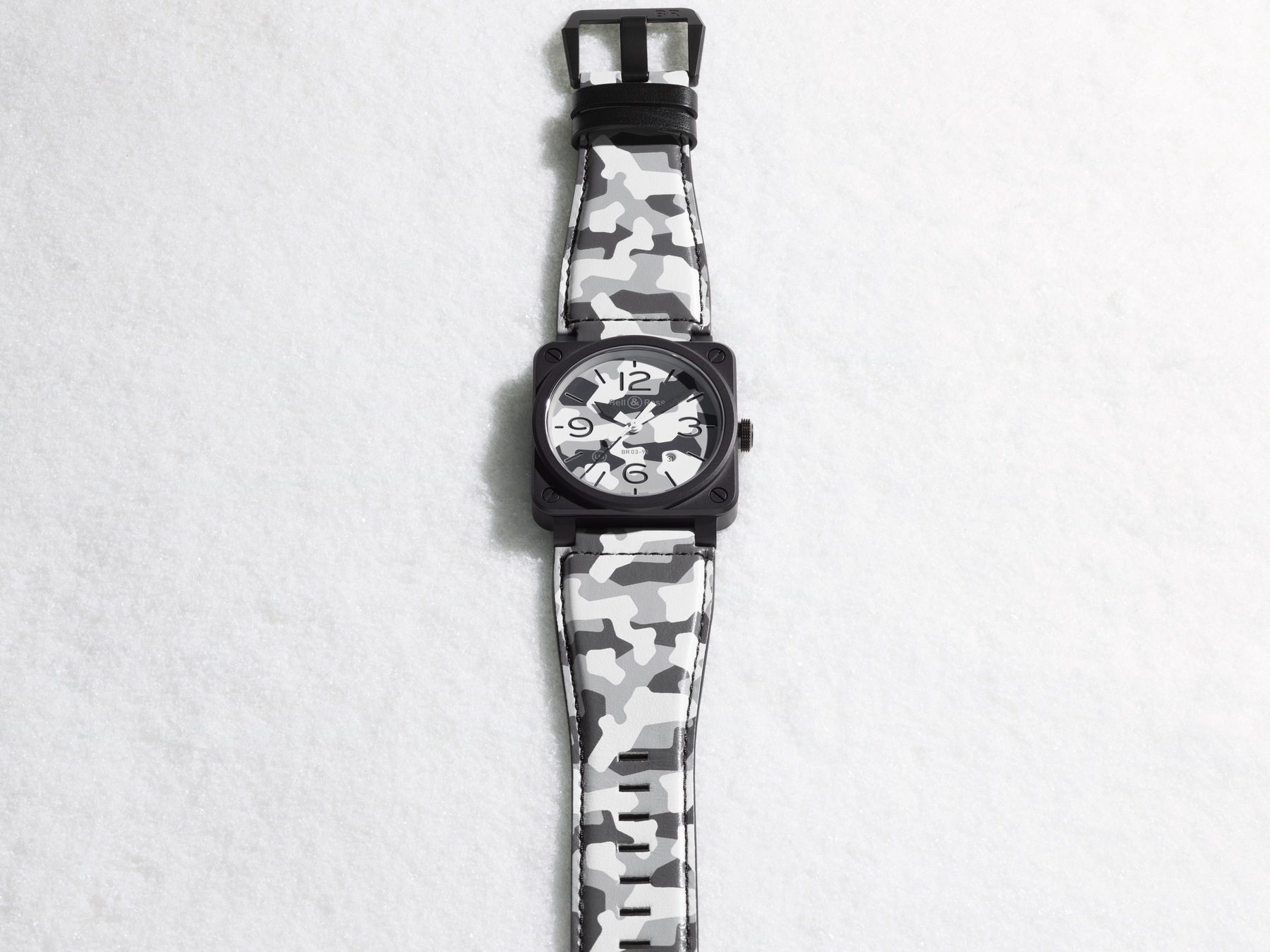 Bell &amp; Ross BR 03-92 White Camo