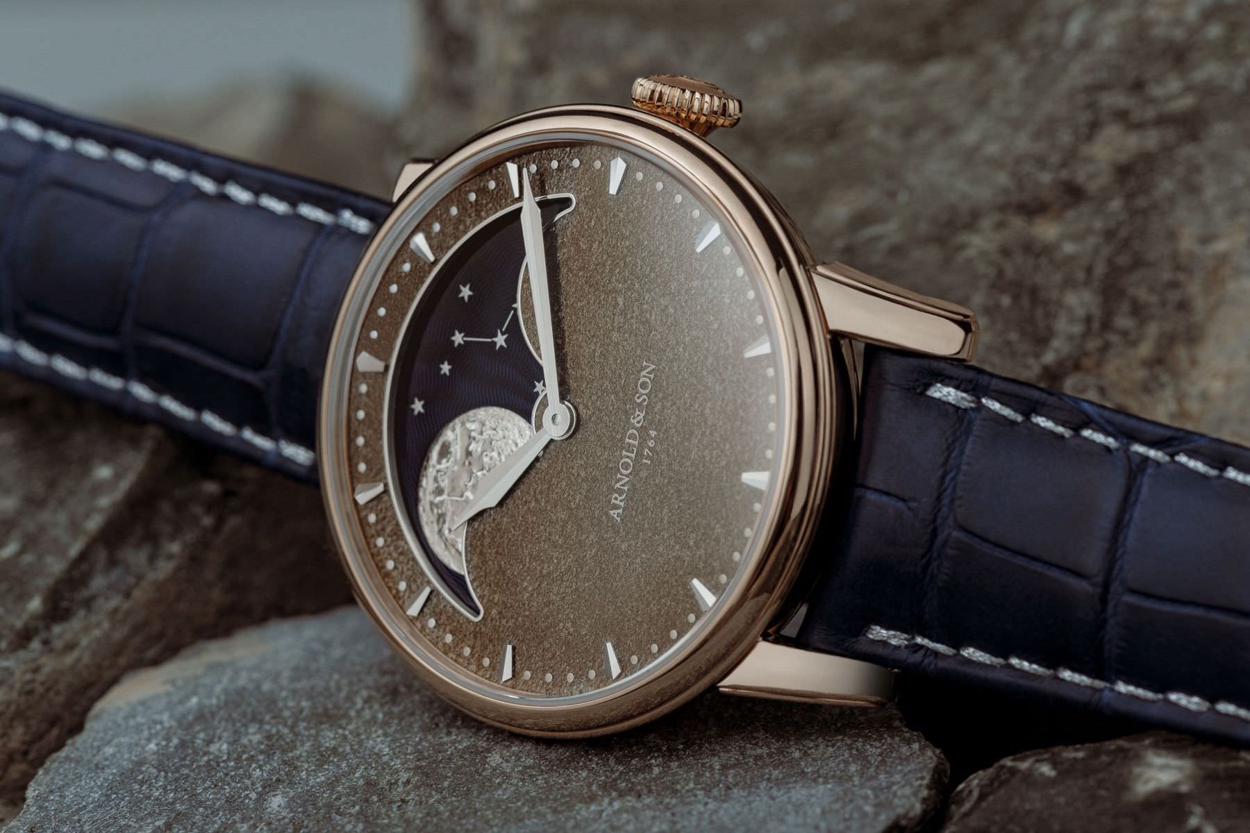 Arnold &amp; Son Perpetual Moon Obsidian