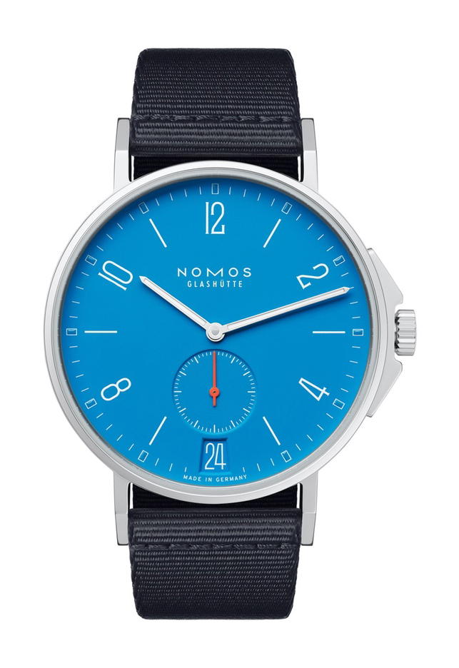 Nomos Glashütte Ahoi date siren blue
