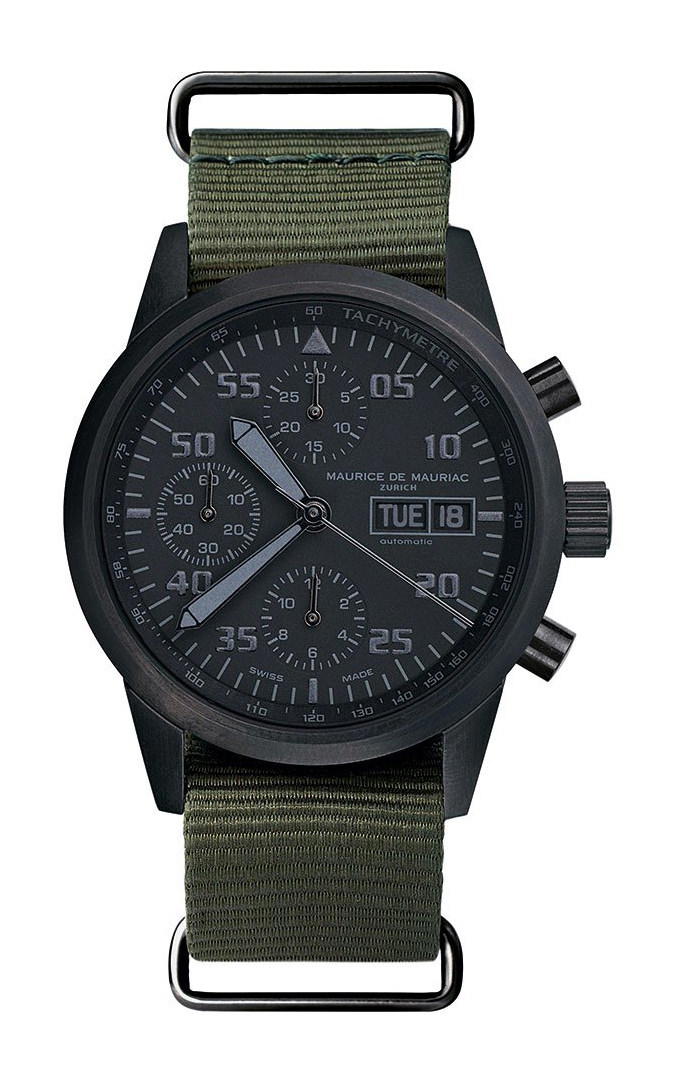 Maurice de Mauriac Chrono Modern PVD