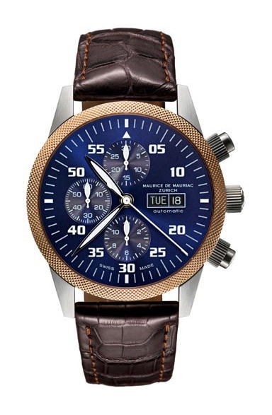Maurice de Mauriac Chrono Modern King Deep Blue