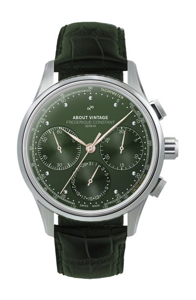 Frederique Constant Flyback Chronograph Manufacture About Vintage Special Edition