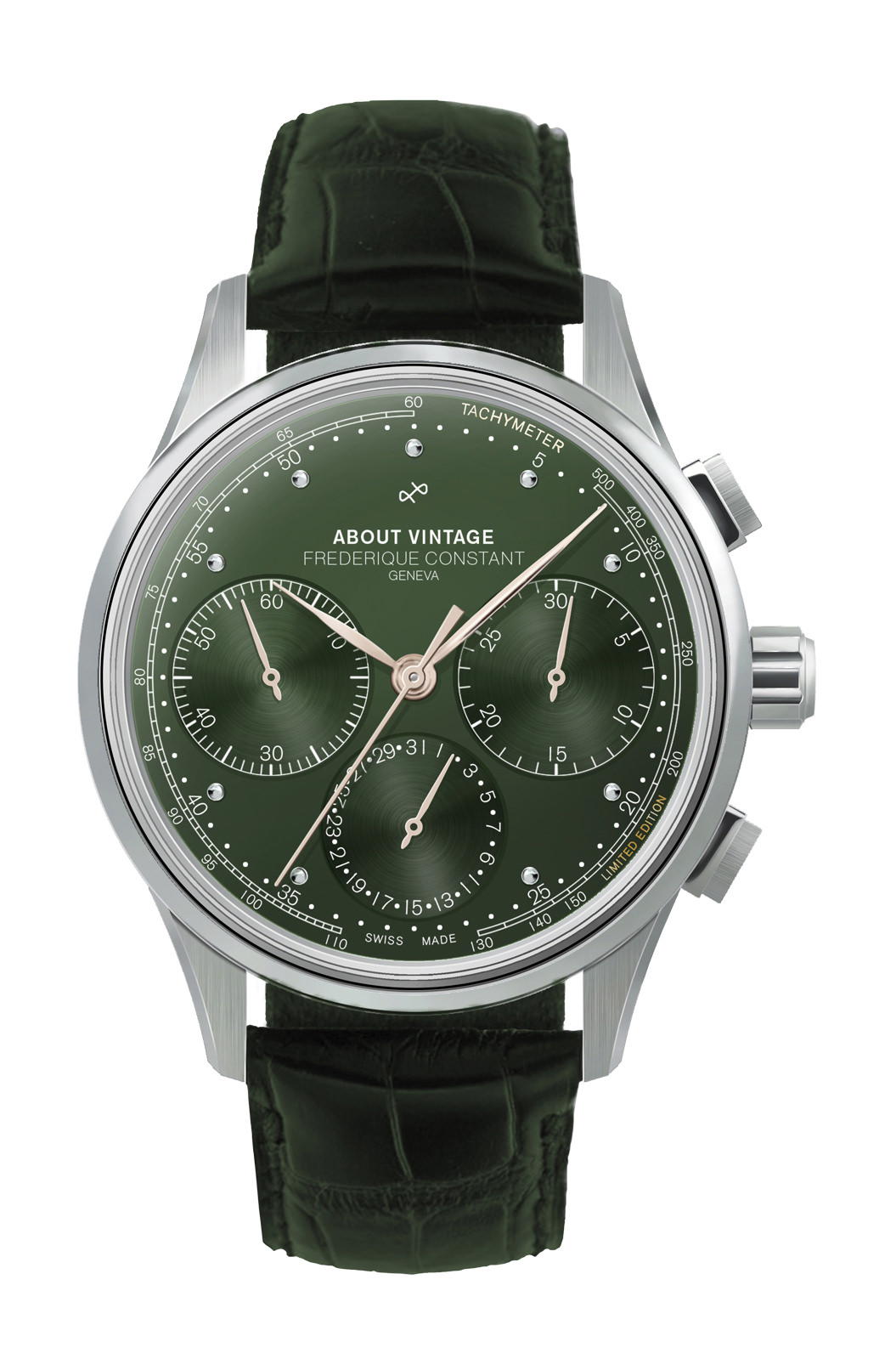 Frederique Constant Flyback Chronograph Manufacture About Vintage Special Edition