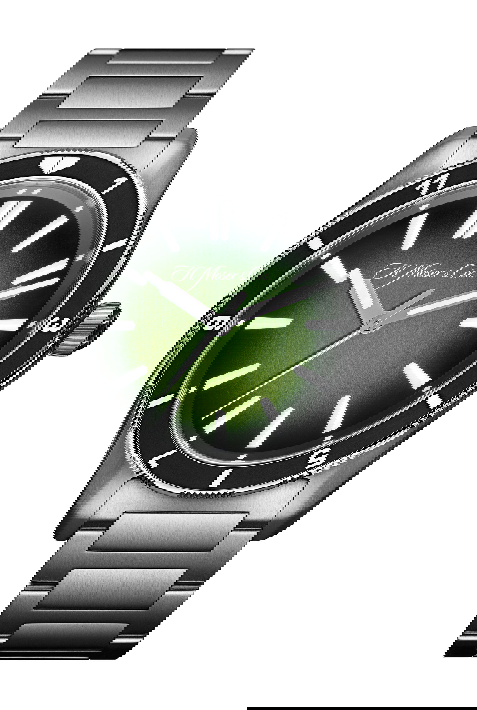 H. Moser &amp; Cie Pioneer Centre Seconds Rotating Bezel C.02 For Collective