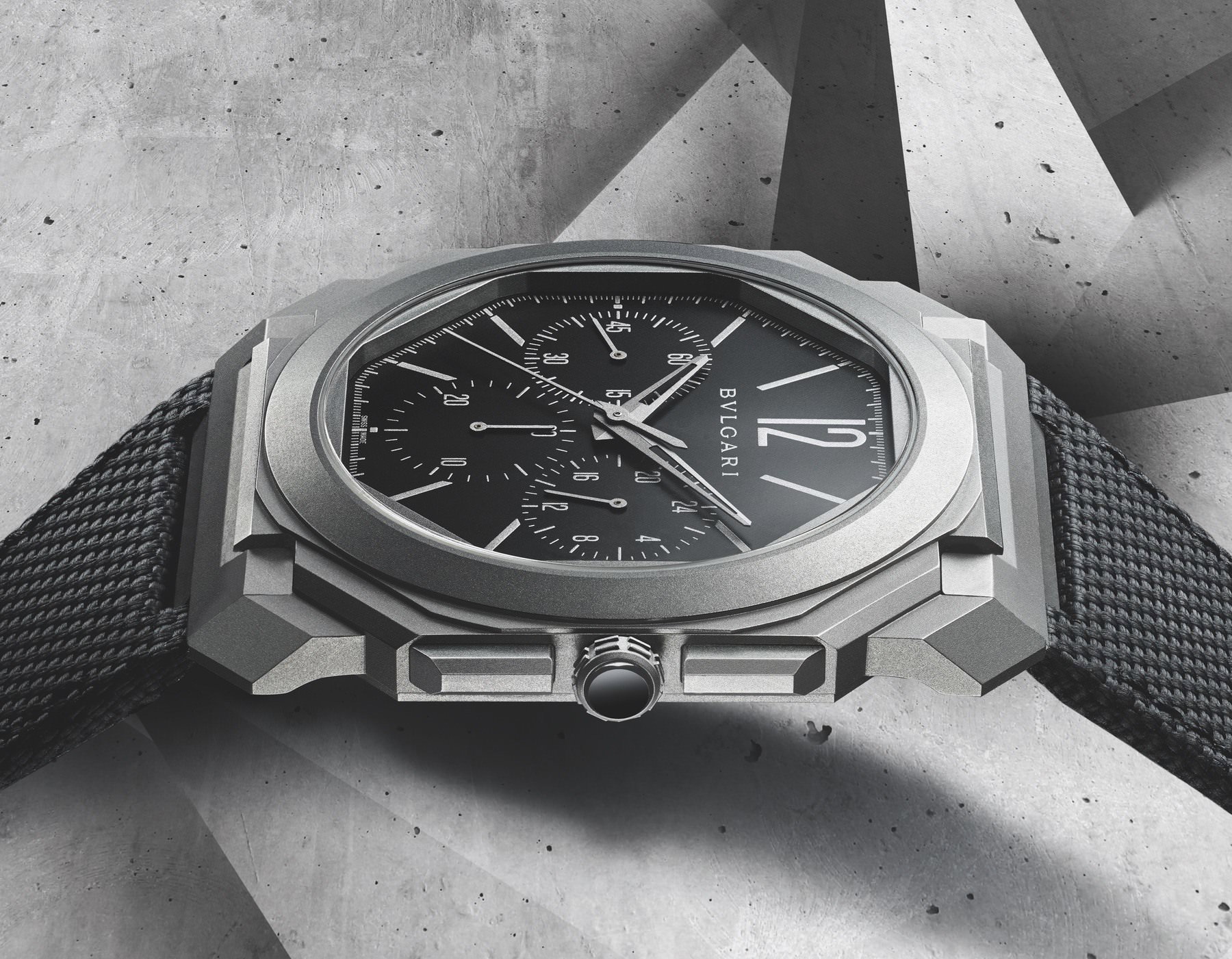 Bvlgari Octo Finissimo Chronograph GMT Titanium