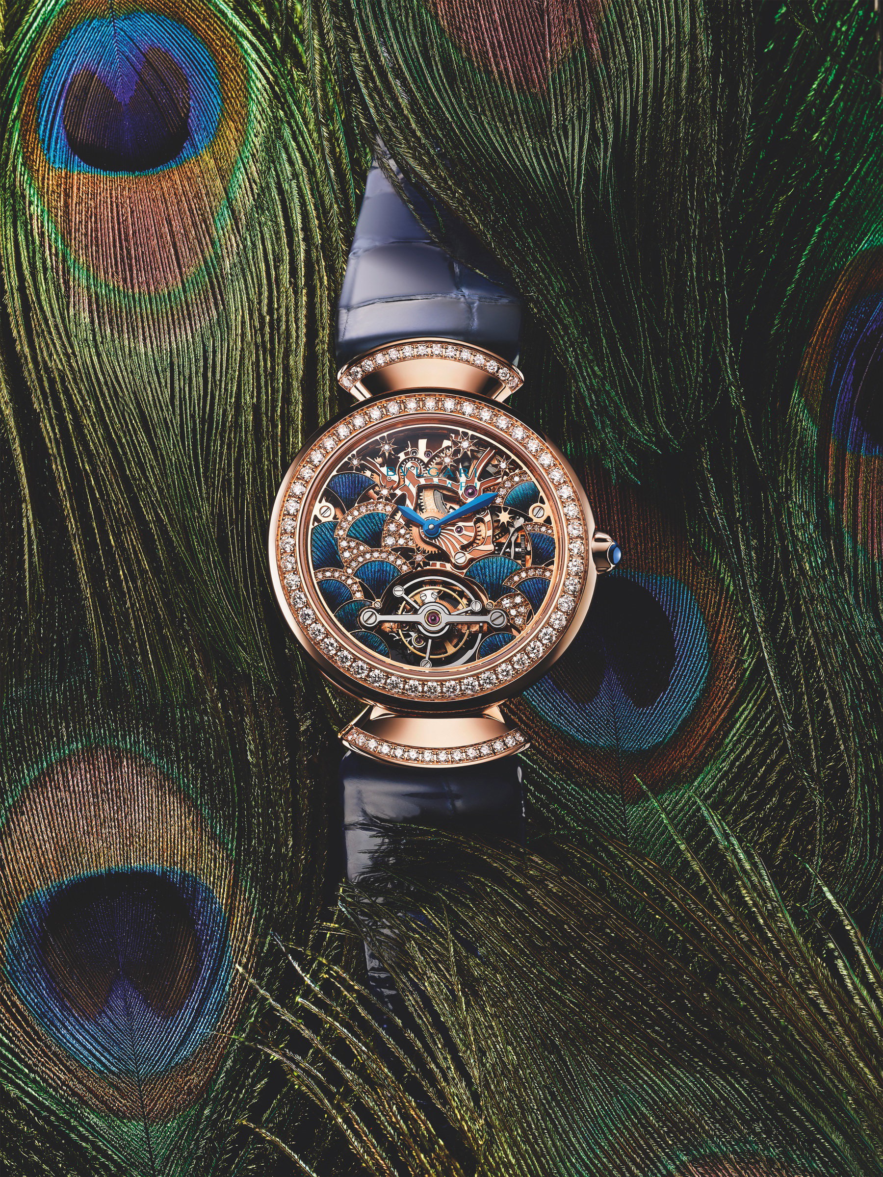 Bvlgari Divas' Dream Peacock Tourbillon Lumiere