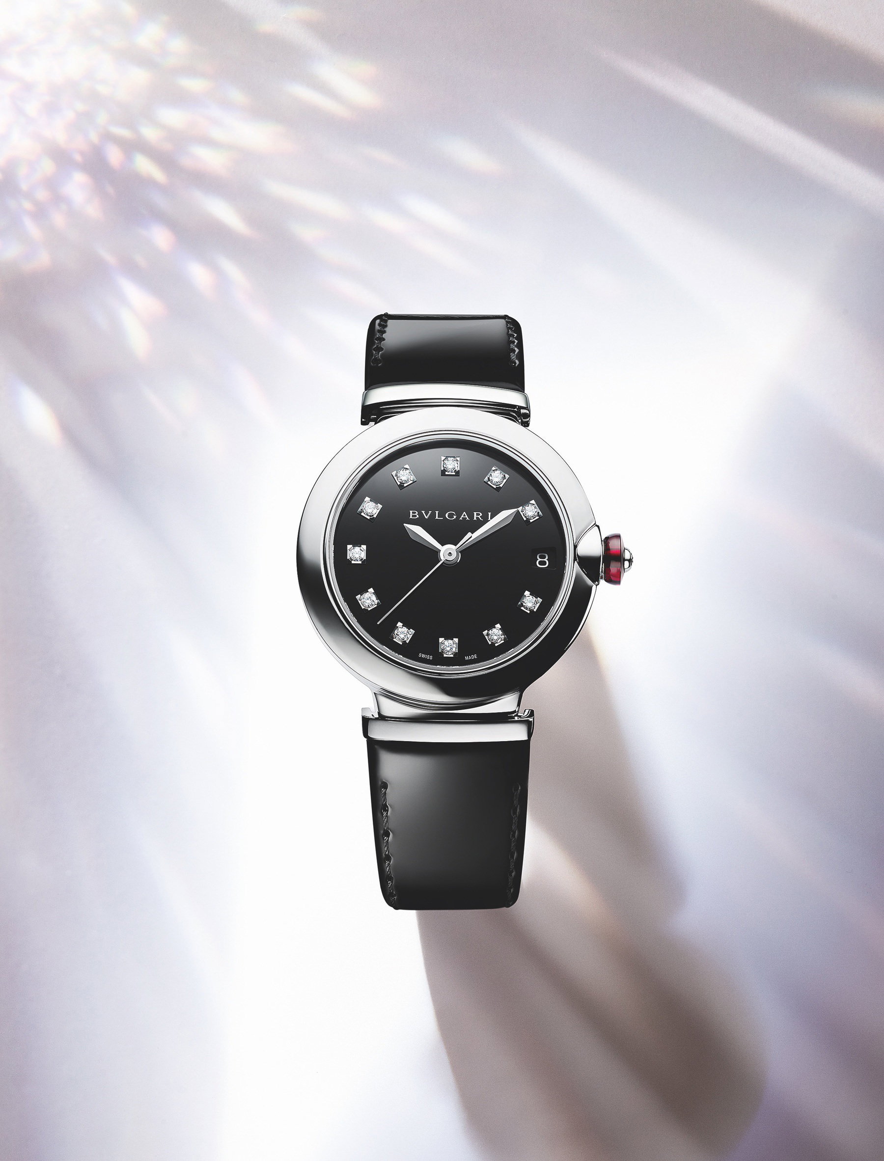 Bvlgari Lvcea Steel Black Laquered Dial