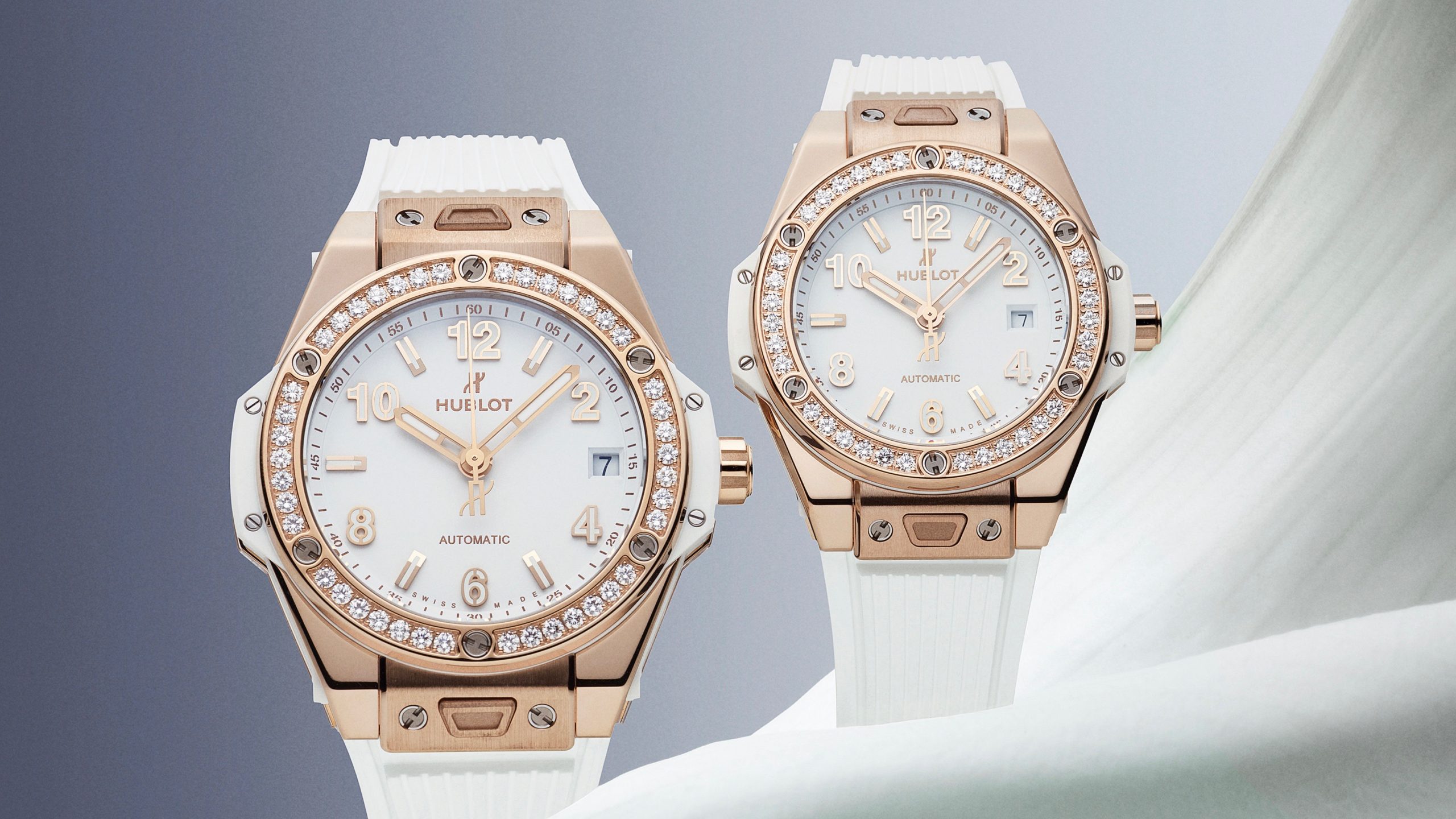 Hublot Big Bang One Click King Gold White Diamond 33mm