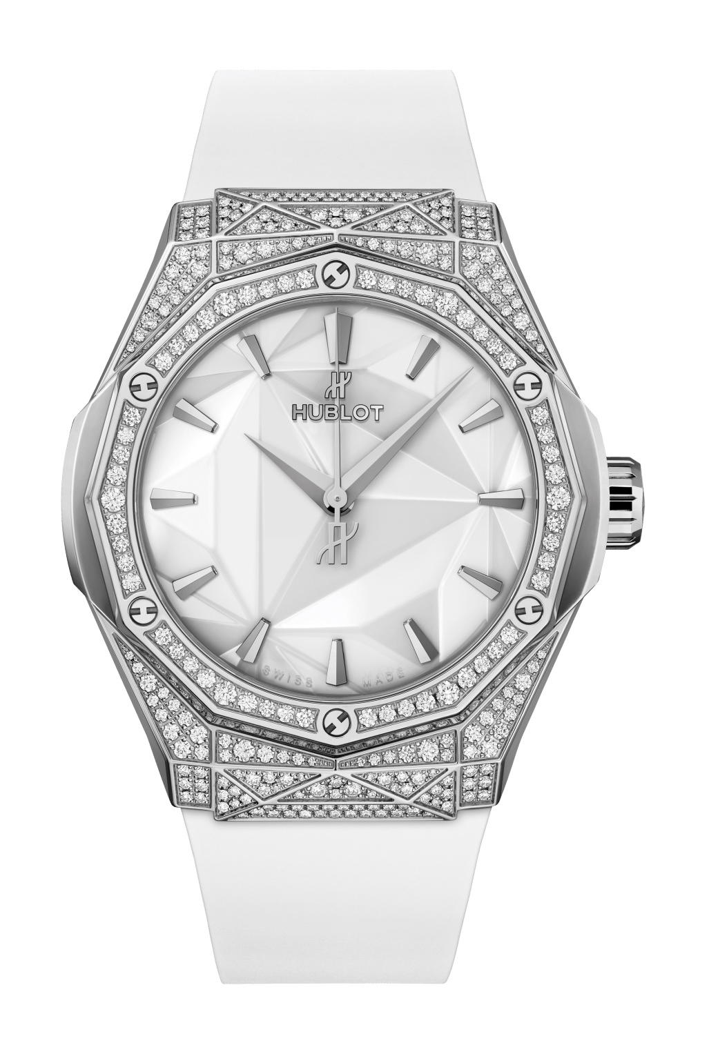 Hublot Classic Fusion Orlinski Titanium White Pavé