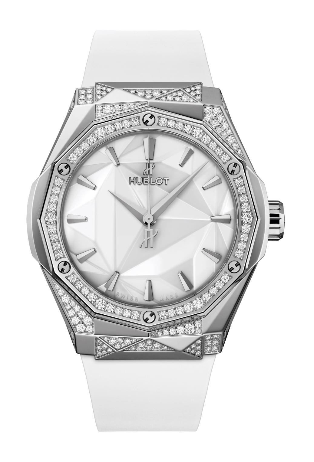 Hublot Classic Fusion Orlinski Titanium White Alternative Pavé 40mm