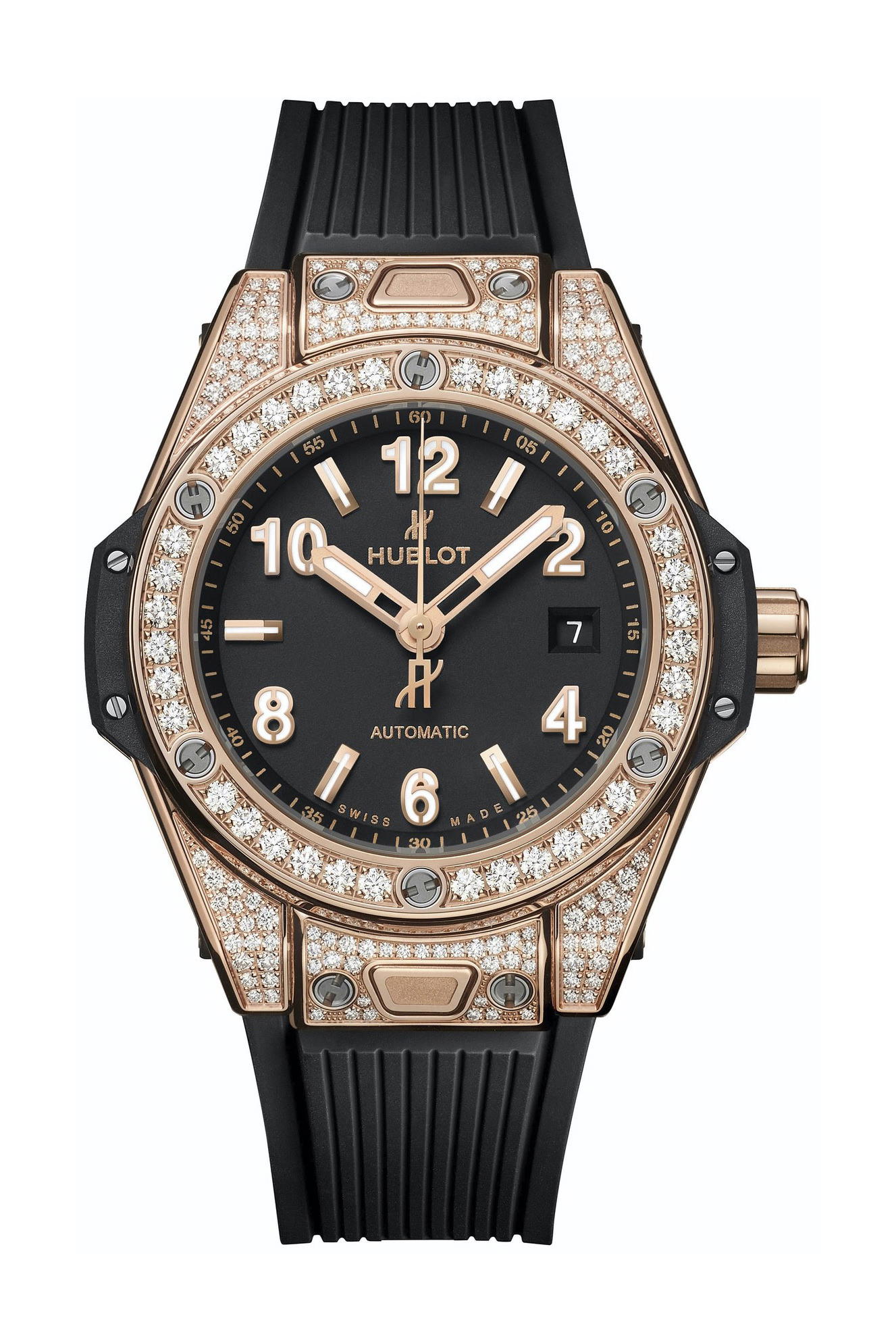 Hublot Big Bang One Click King Gold Pavé 33mm