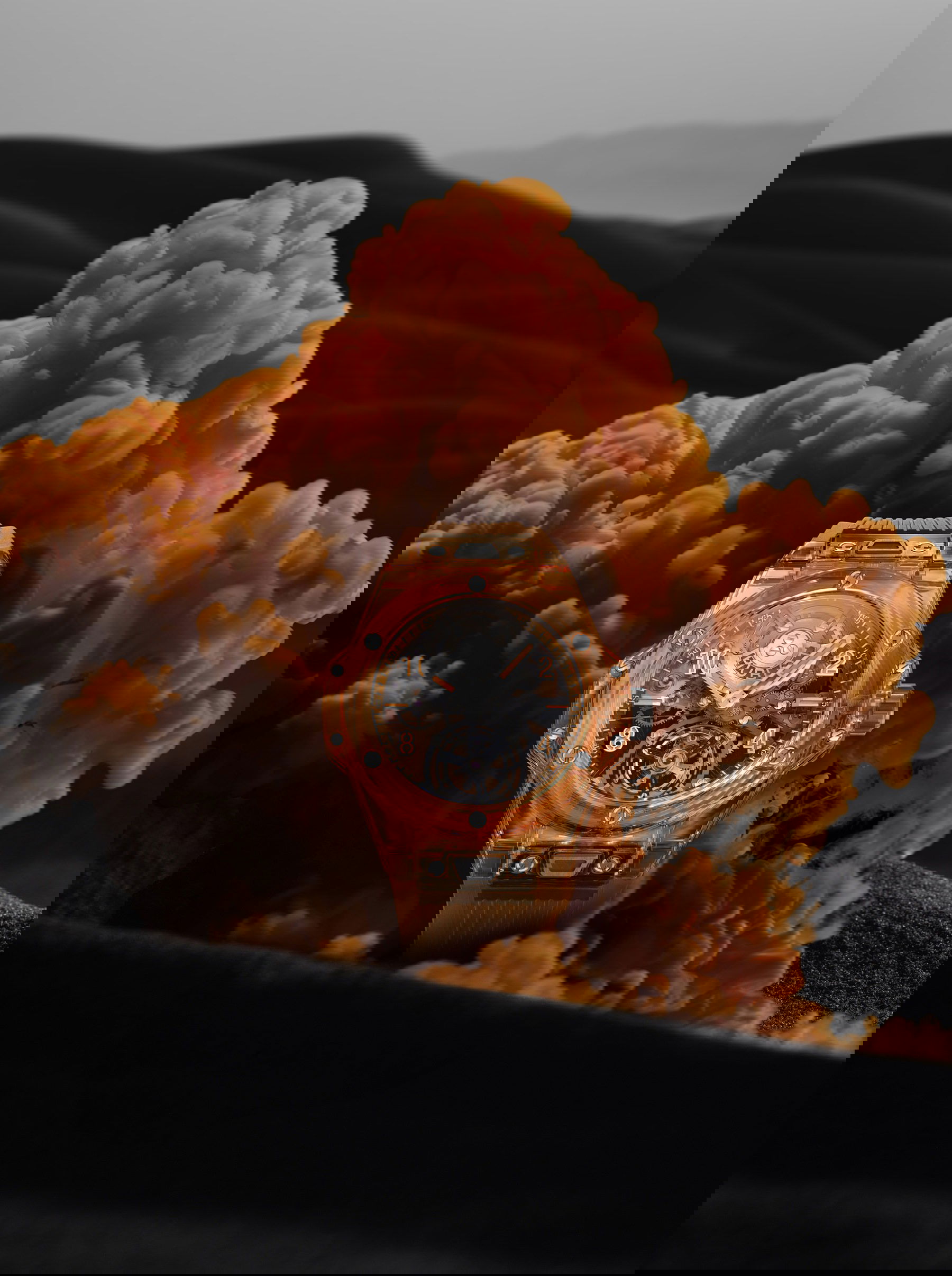 Hublot Big Bang Tourbillon Automatic Orange Sapphire