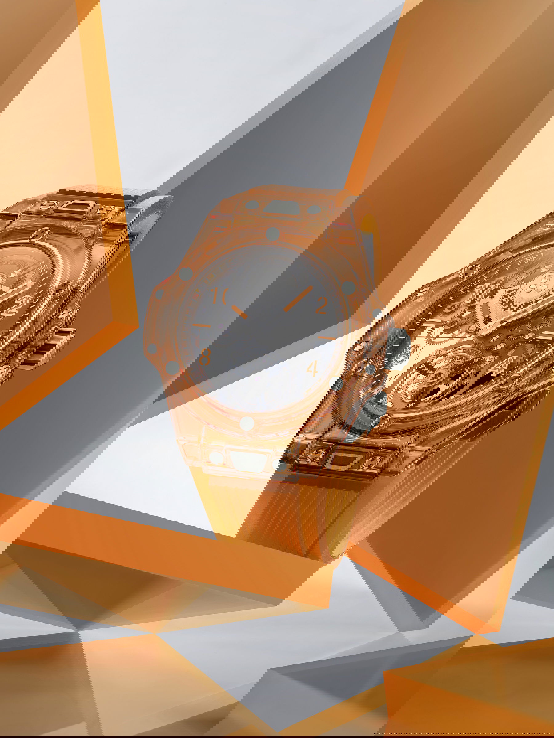 Hublot Big Bang Tourbillon Automatic Orange Sapphire