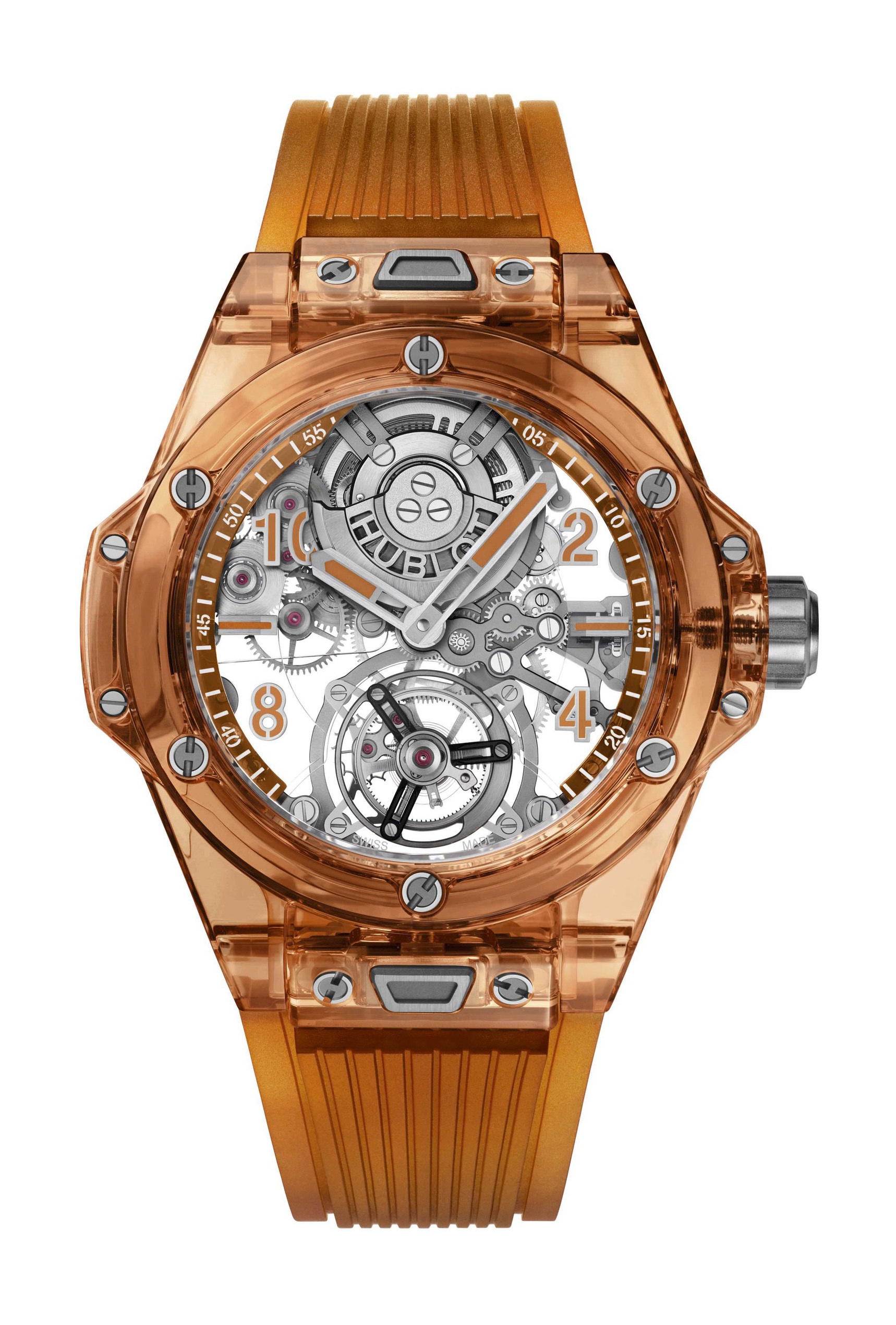 Hublot Big Bang Tourbillon Automatic Orange Sapphire