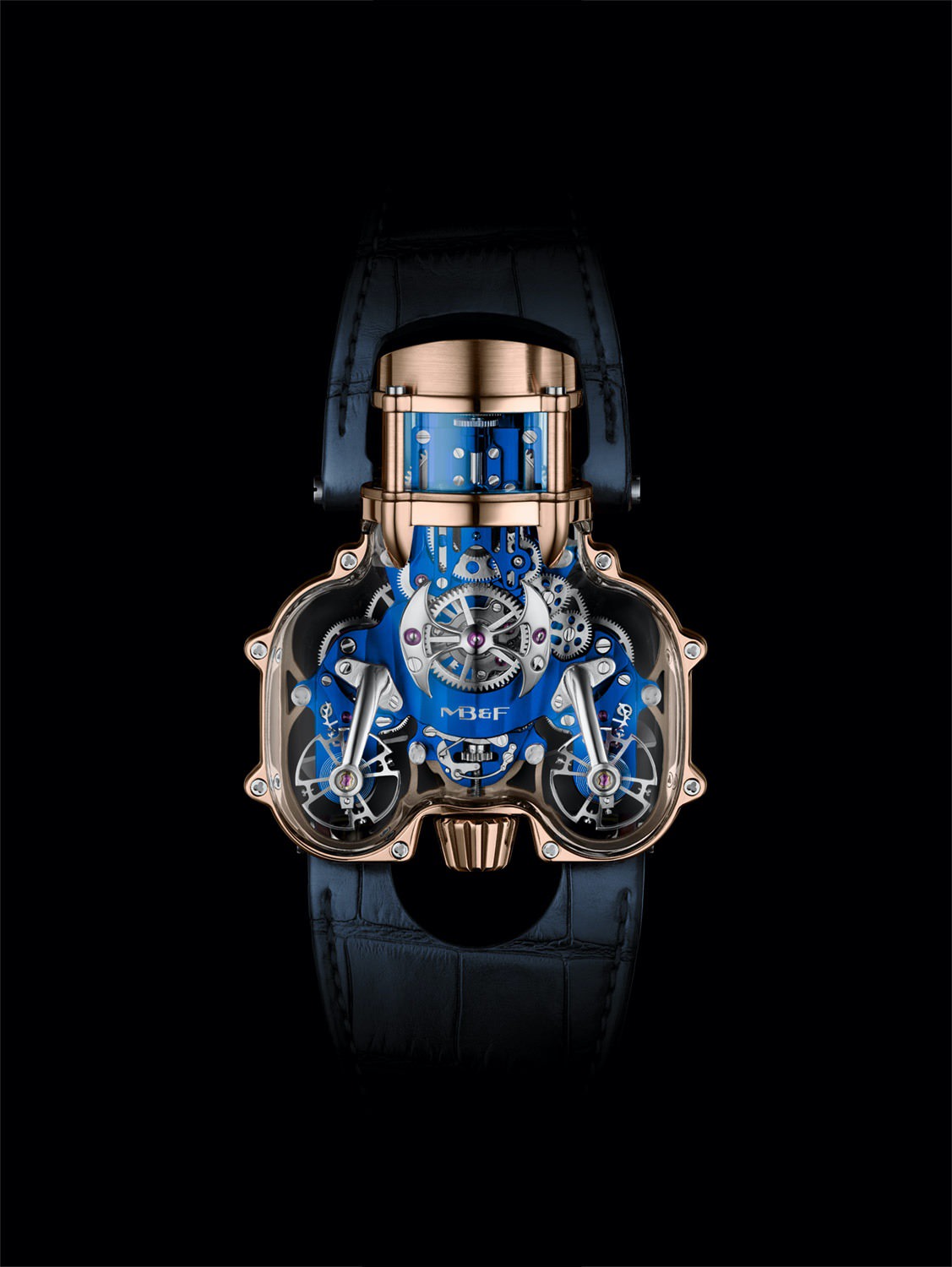 MB&amp;F HM9-SV RG / Blue