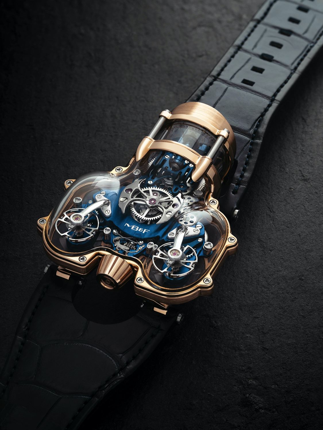 MB&amp;F HM9-SV RG / Blue