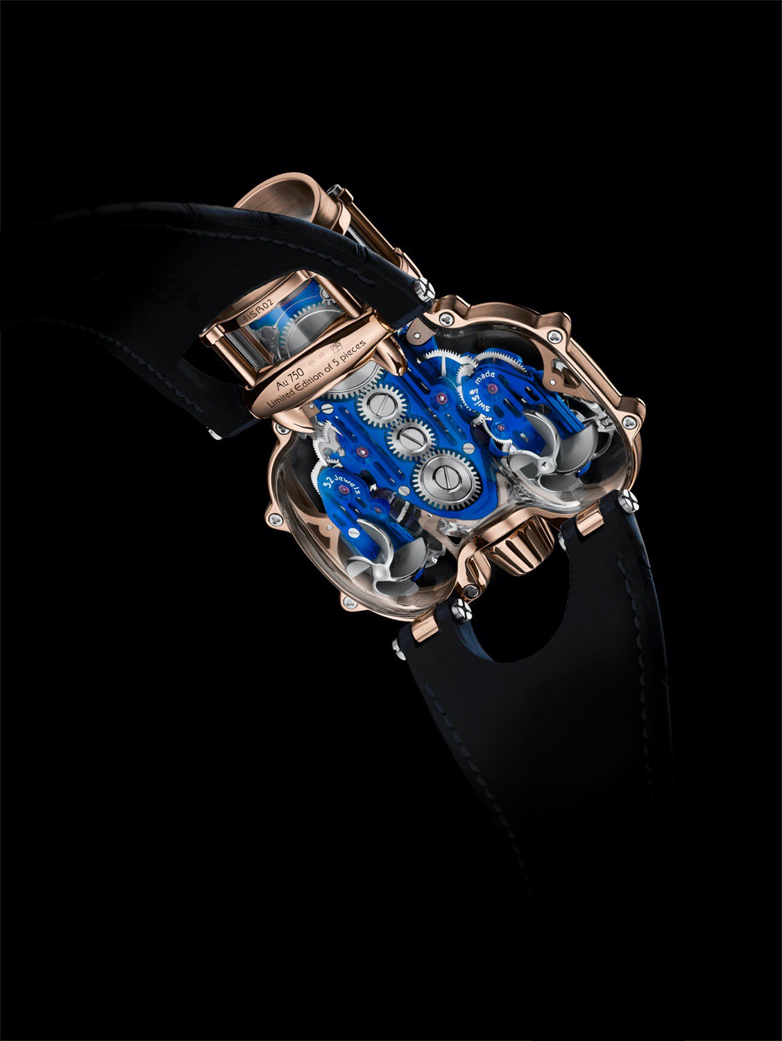 MB&amp;F HM9-SV RG / Blue