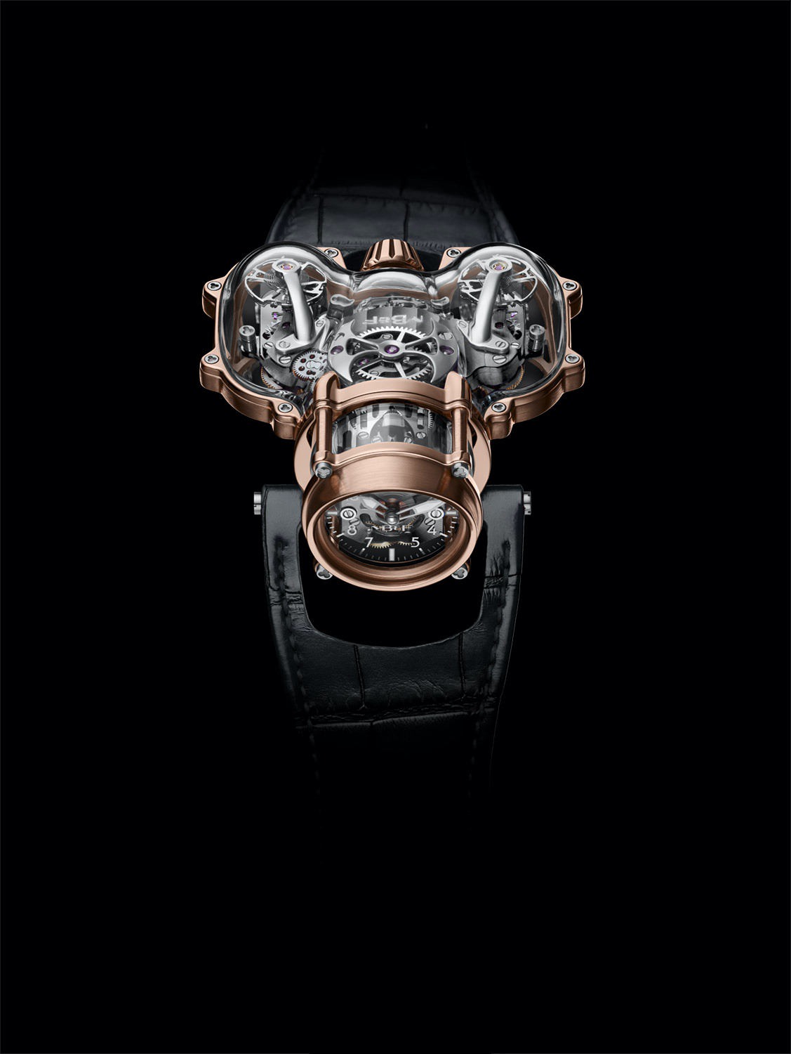 MB&F HM9-SV RG / Black