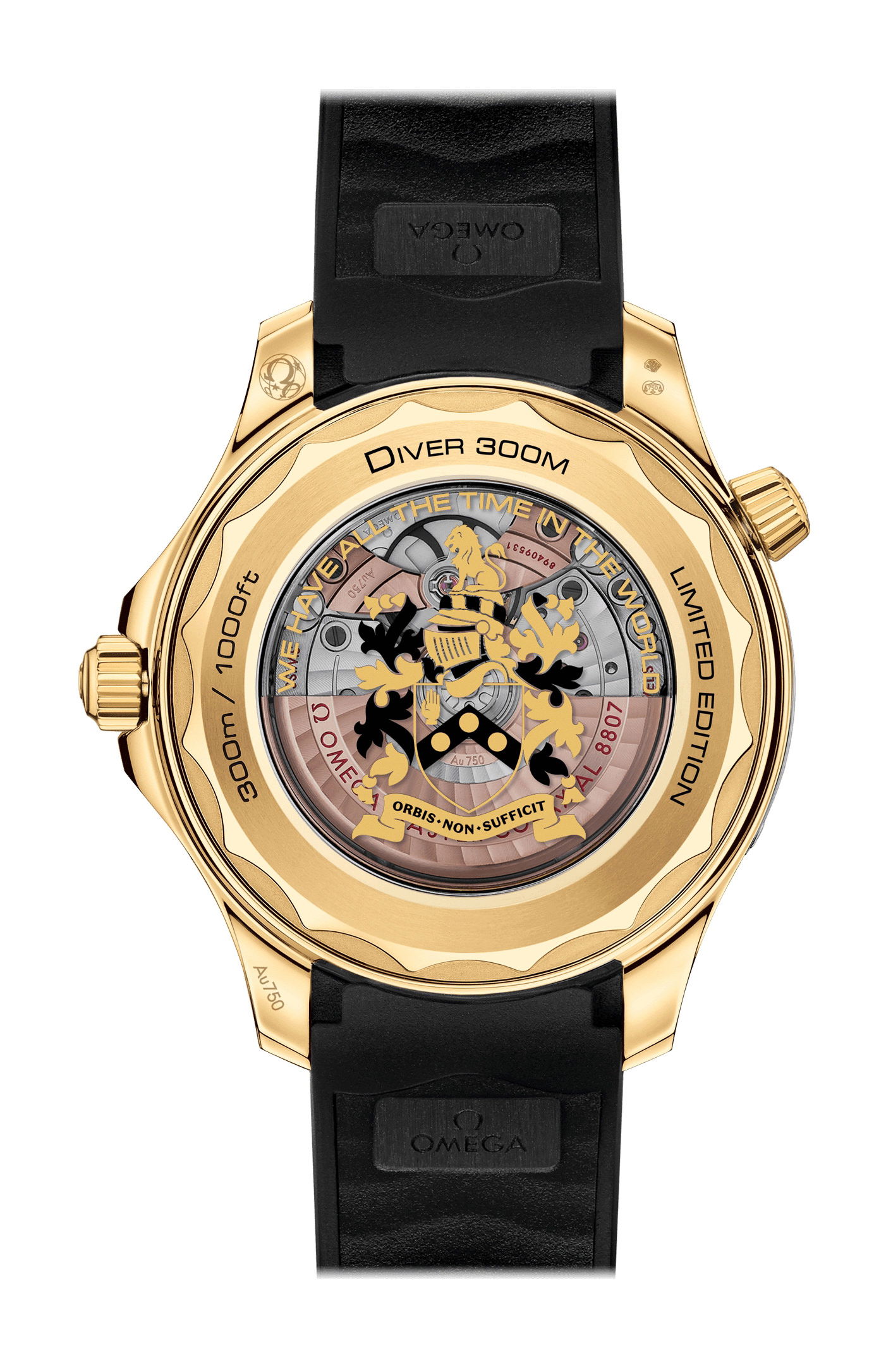 Omega Seamaster Diver 300M Co-Axial Master Chronometer 42 mm "James Bond" Limited Edition Set