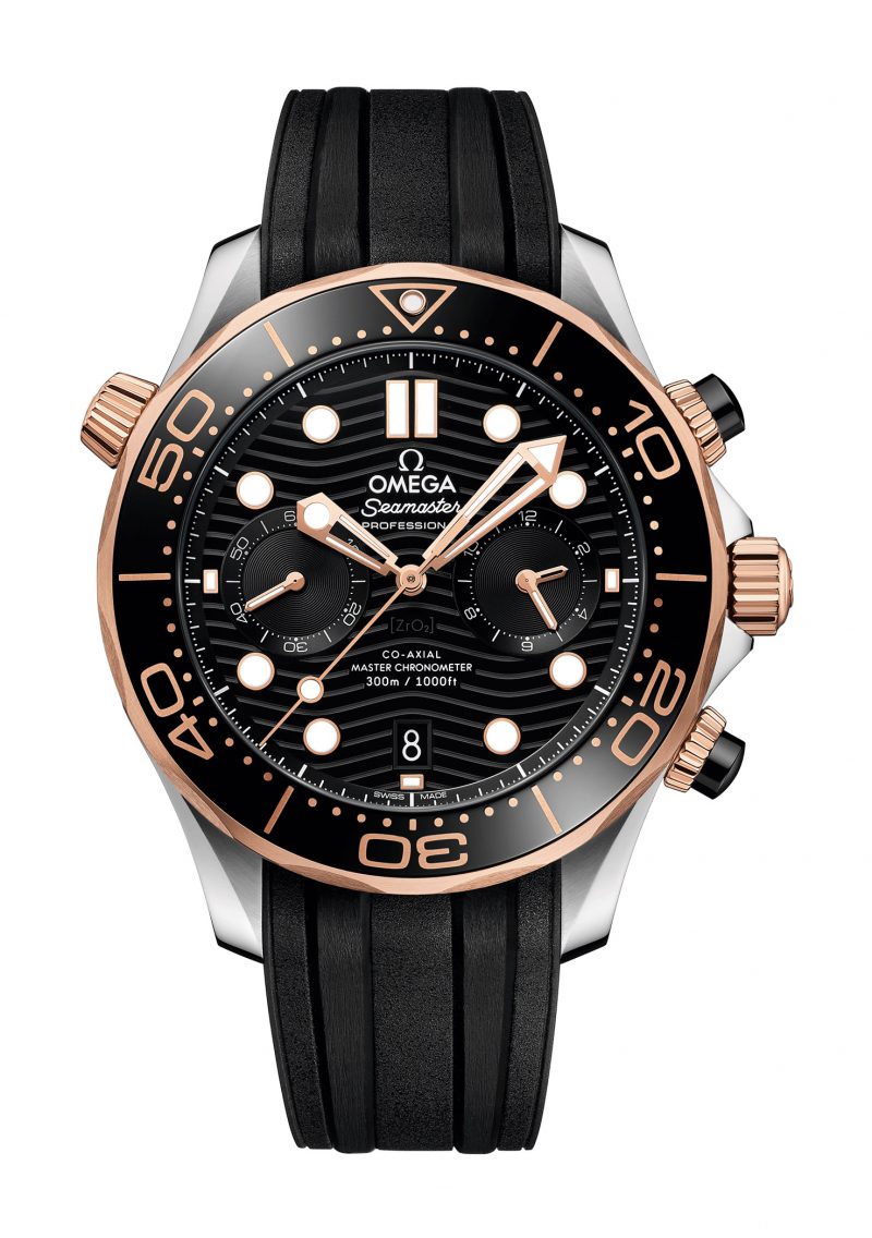 Omega Seamaster Diver 300M Co-Axial Master Chronometer Chronograph 44 mm –  The Watch Pages