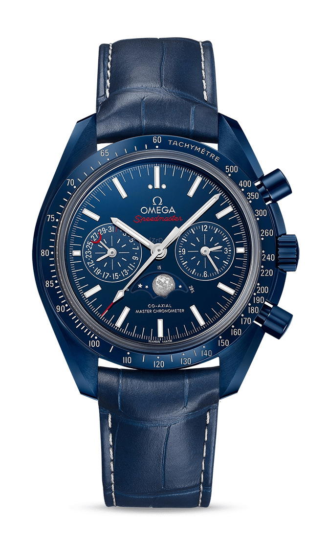 Omega Speedmaster Moonphase Blue Side Of The Moon