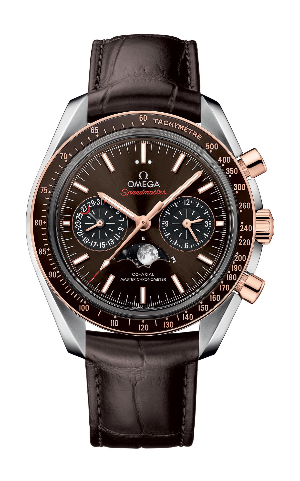Omega Speedmaster Moonphase Co-Axial Master Chronometer Moonphase Chronograph 44.25 mm