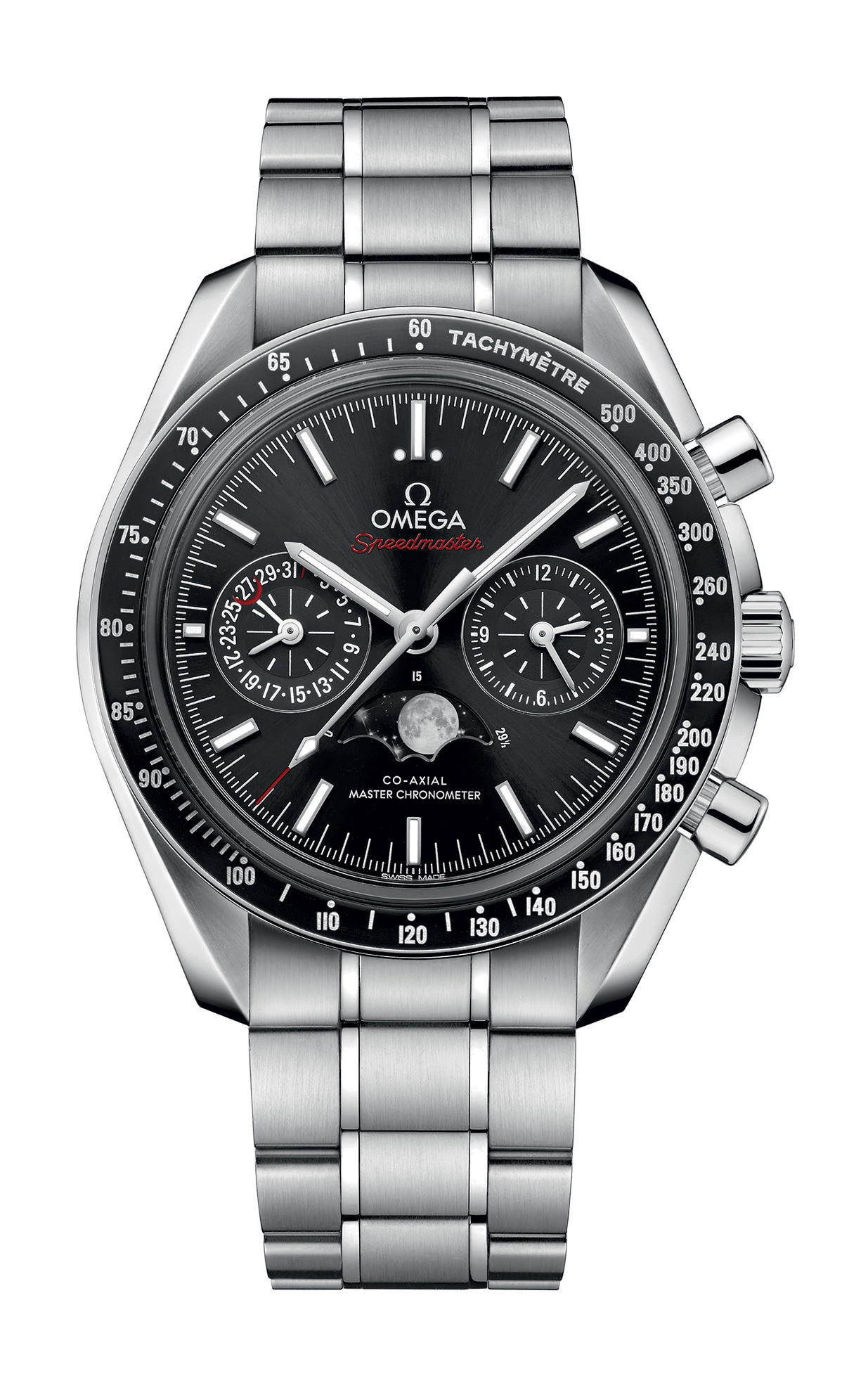 Omega Speedmaster Moonphase Co-Axial Master Chronometer Moonphase Chronograph 44.25 mm