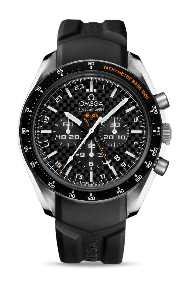 Omega Speedmaster Anniversary Series Co-Axial Chronometer GMT Chronograph Numbered Edition 44.25 mm
