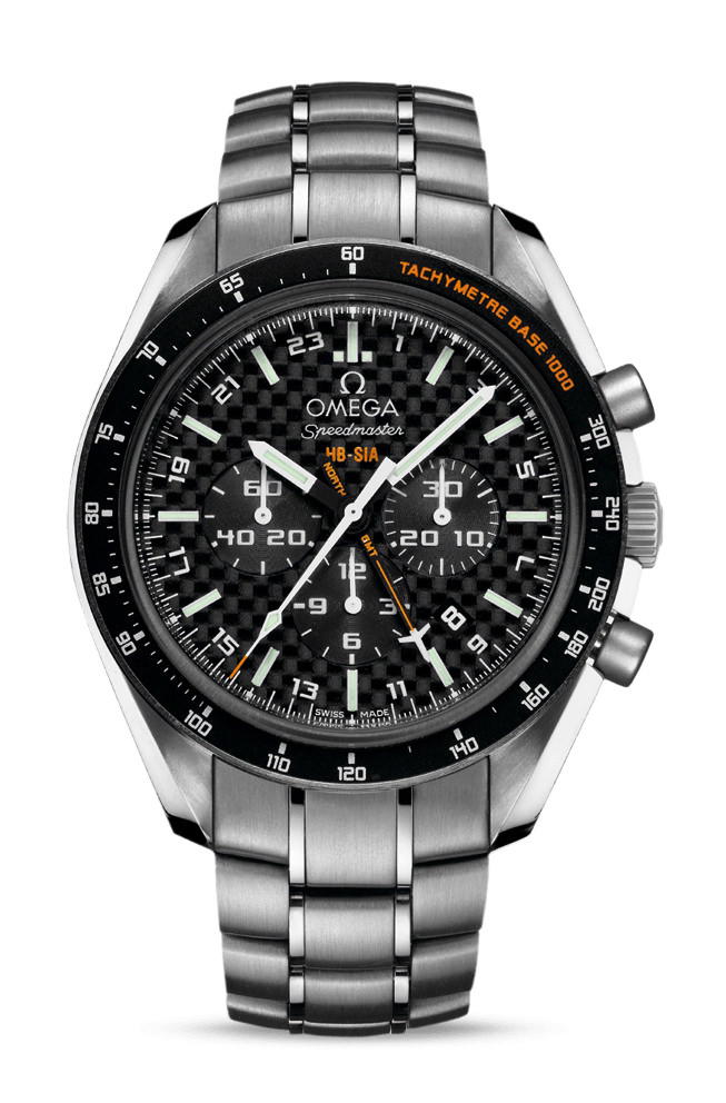 Omega Speedmaster Anniversary Series Co-Axial Chronometer GMT Chronograph Numbered Edition 44.25 mm