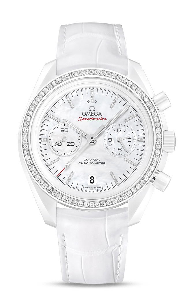 Omega Speedmaster Dark Side of the Moon Co-Axial Chronometer Chronograph 44.25 mm White Side of the Moon