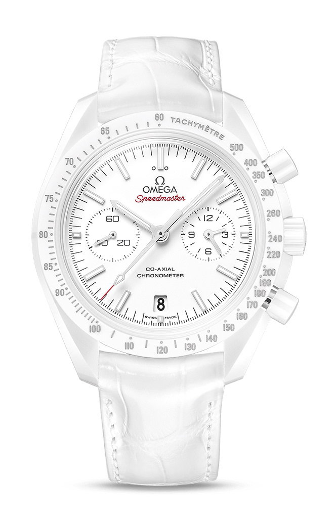 Speedmaster Dark Side of the Moon Co-Axial Chronometer Chronograph 44.25 mm White Side of the Moon