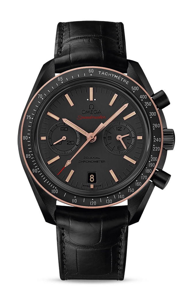 Omega Speedmaster Dark Side of the Moon Co-Axial Chronometer Chronograph 44.25 mm Sedna Black
