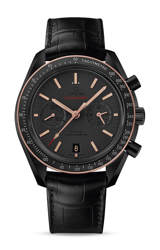 Speedmaster Dark Side of the Moon Co-Axial Chronometer Chronograph 44.25 mm Sedna Black