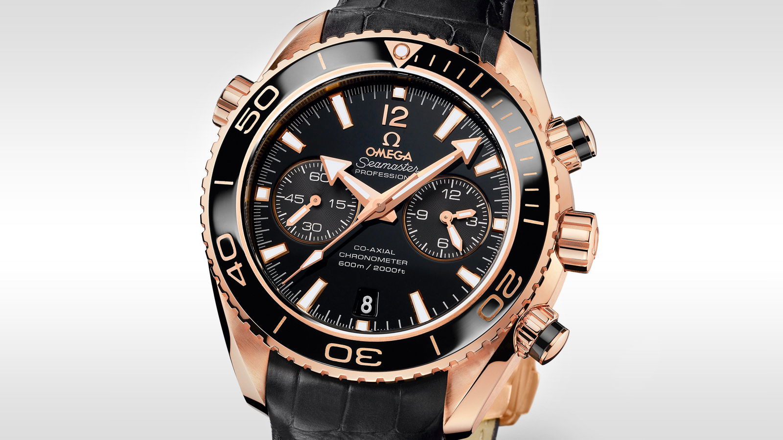 Omega Seamaster Planet Ocean 600M Co-Axial Chronometer Chronograph 45.5 mm