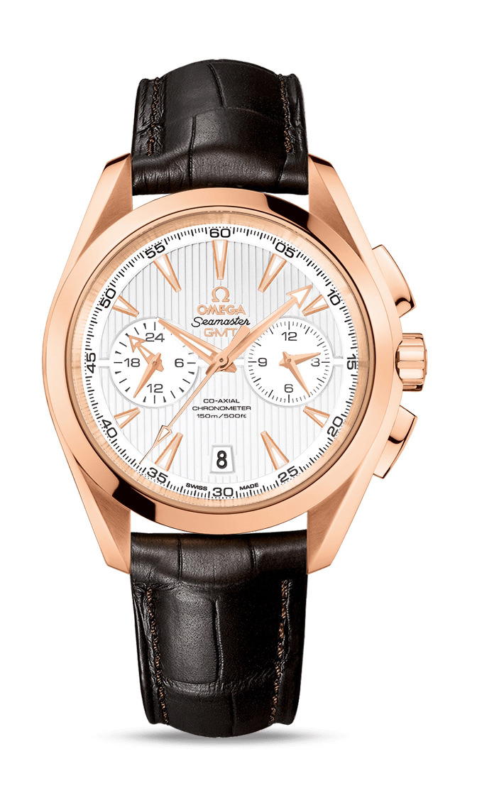 Omega Seamaster Aqua Terra 150M Co-Axial Chronometer GMT Chronograph 43 mm