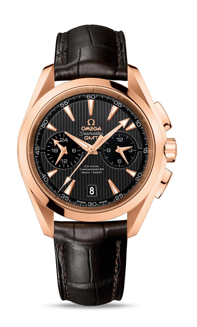 Omega Seamaster Aqua Terra 150M Co-Axial Chronometer GMT Chronograph 43 mm