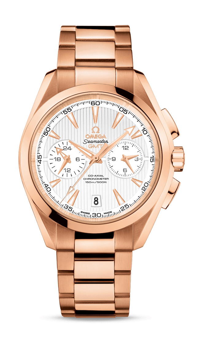 Omega Seamaster Aqua Terra 150M Co-Axial Chronometer GMT Chronograph 43 mm