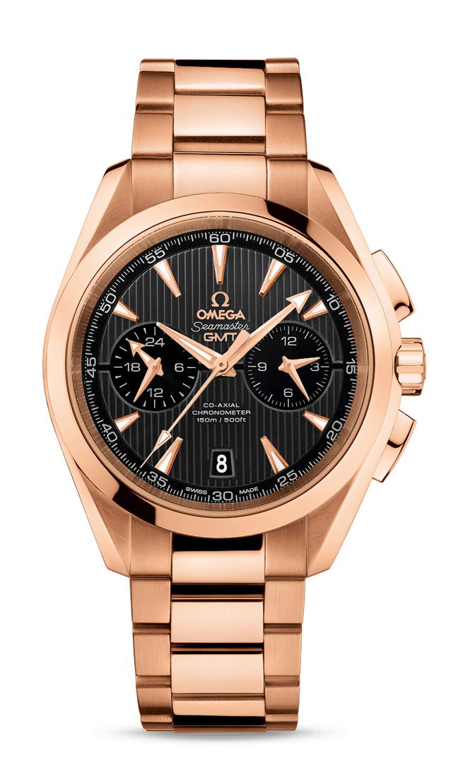 Omega Seamaster Aqua Terra 150M Co-Axial Chronometer GMT Chronograph 43 mm
