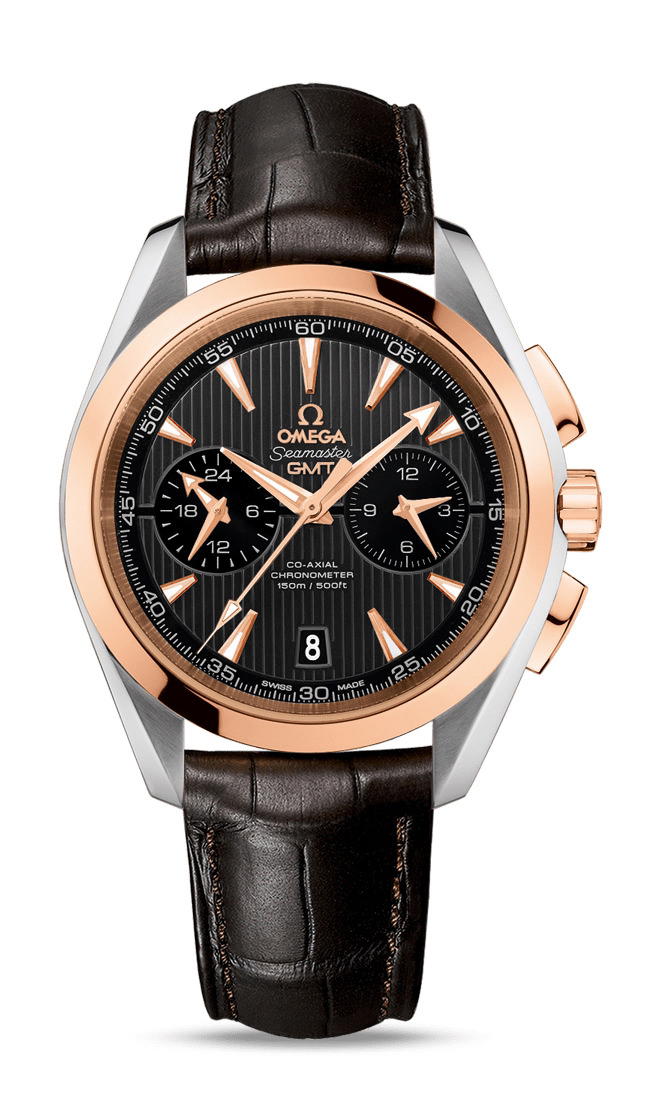 Omega Seamaster Aqua Terra 150M Co-Axial Chronometer GMT Chronograph 43 mm