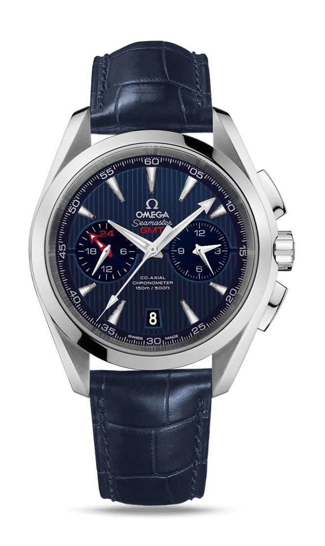 Omega Seamaster Aqua Terra 150M Co-Axial Chronometer GMT Chronograph 43 mm