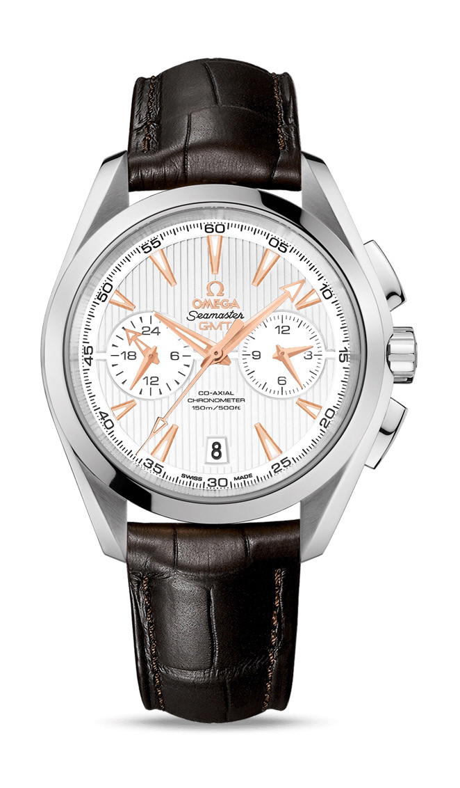 Omega Seamaster Aqua Terra 150M Co-Axial Chronometer GMT Chronograph 43 mm
